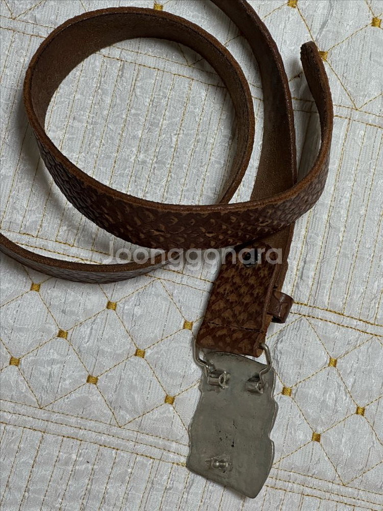 빈티지 독수리+성조기벨트--1