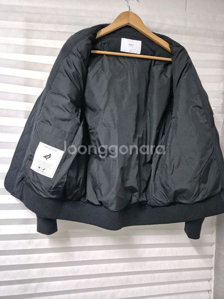 앤드지 봄버 자켓--2