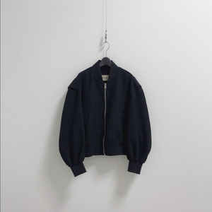 제평 WMSTORY 울 100 핸드메이드 블루종 자켓