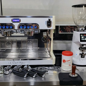 까리말리 뉴 센토 커피머신 피오렌자자동그라인더 포함