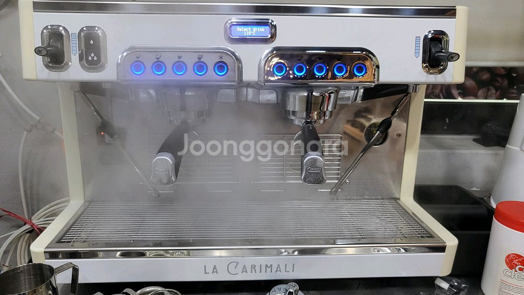 까리말리 뉴 센토 커피머신 피오렌자자동그라인더 포함--5
