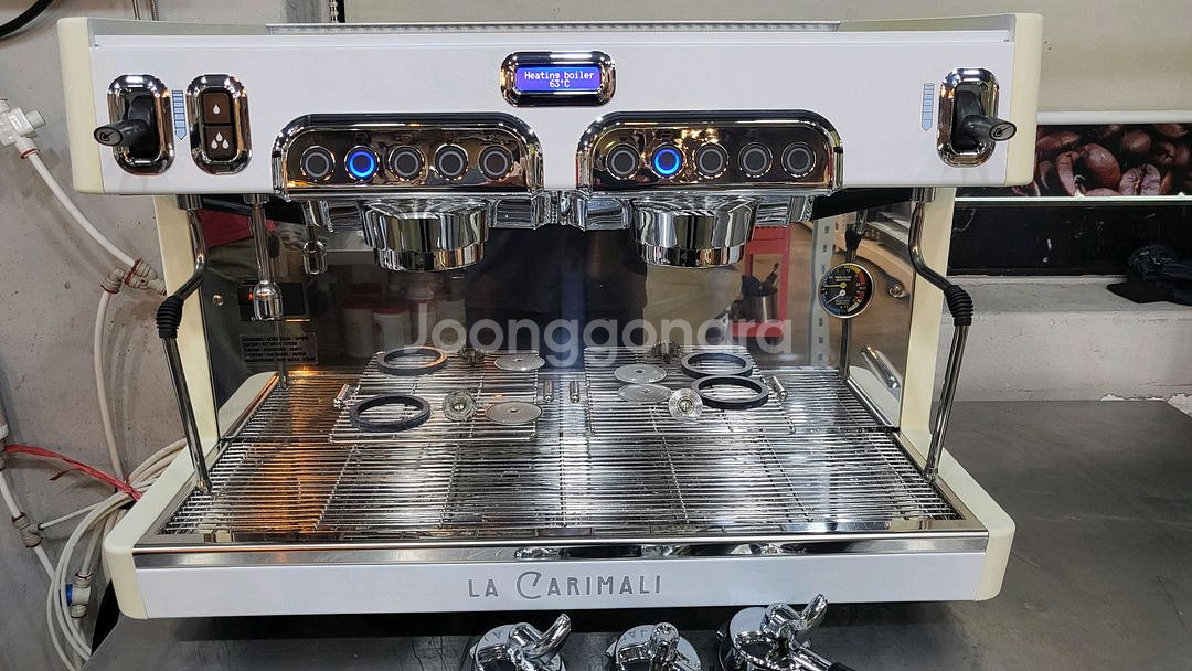 까리말리 뉴 센토 커피머신 피오렌자자동그라인더 포함--6