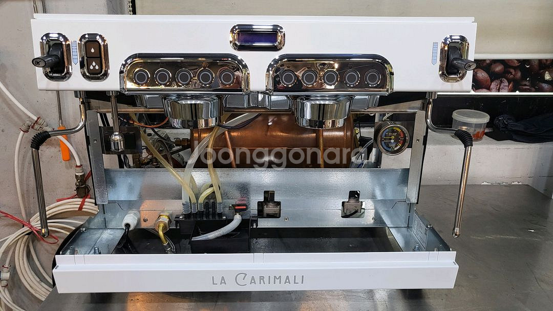 까리말리 뉴 센토 커피머신 피오렌자자동그라인더 포함--7