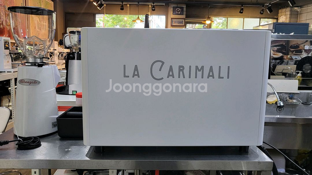 까리말리 뉴 센토 커피머신 피오렌자자동그라인더 포함--4