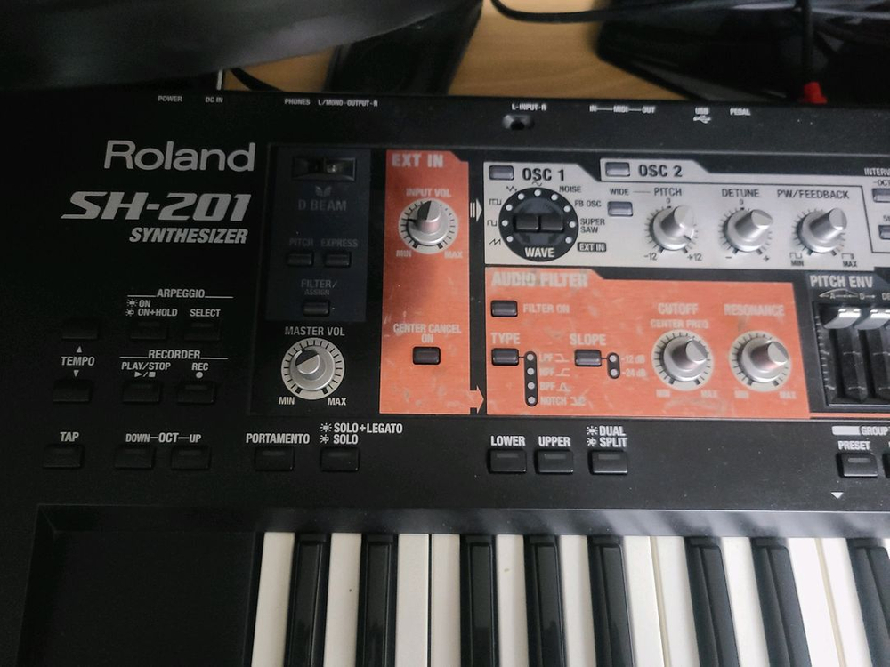 Roland SH-201 아날로그 신디사이저--2