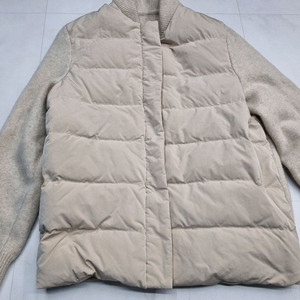 유메르 울캐시미어 구스니트패딩