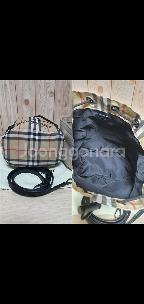 버버리 버킷백/크로스백 새상품급 정품(감정O)프라다구찌--8