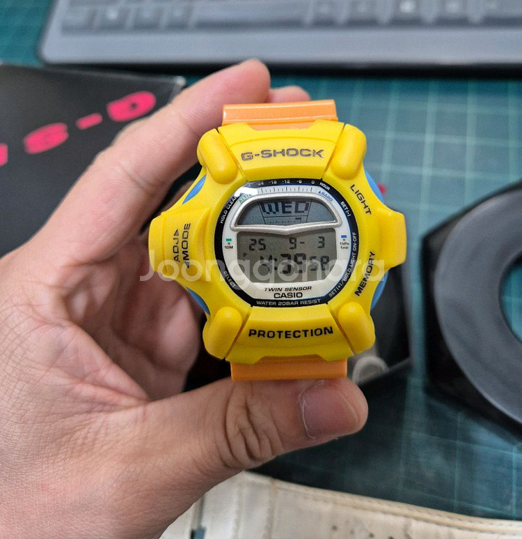 지샥 DW-9100 커스텀 벨베젤 풀박스 판매--0