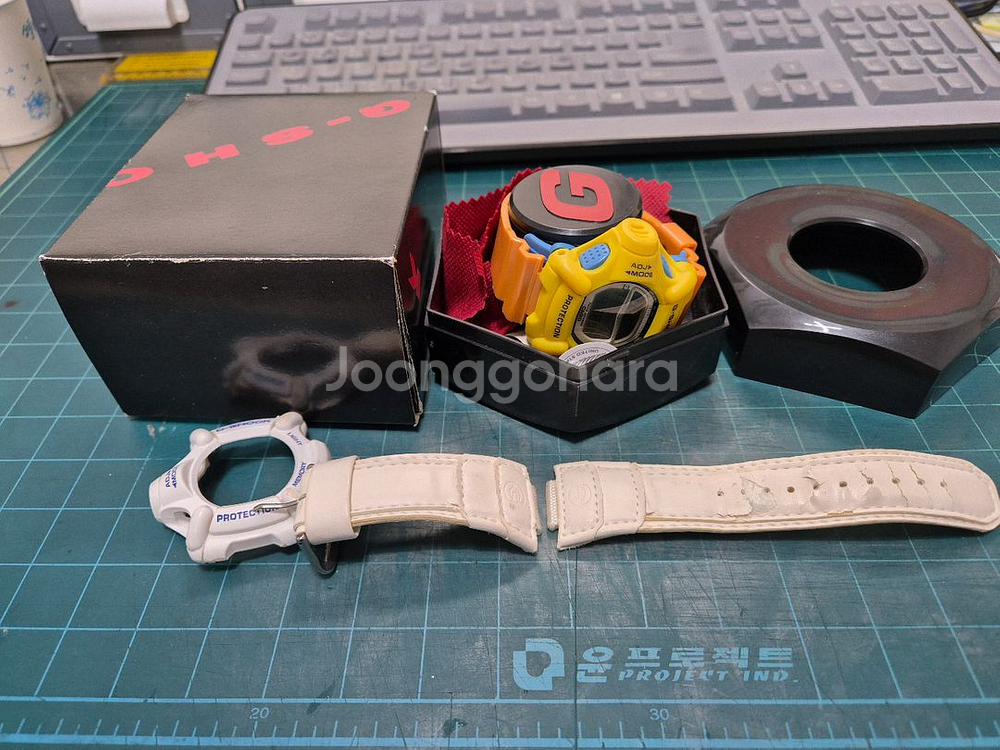 지샥 DW-9100 커스텀 벨베젤 풀박스 판매--4