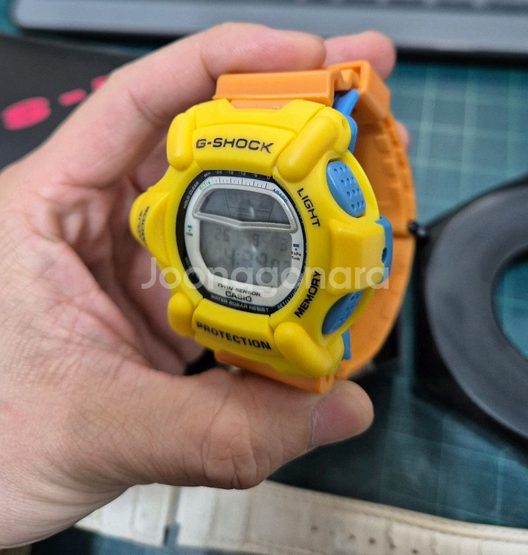 지샥 DW-9100 커스텀 벨베젤 풀박스 판매--2