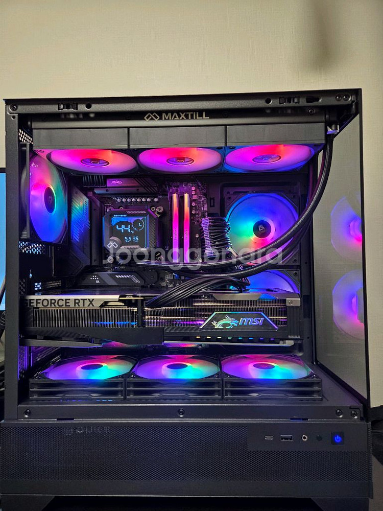9950x3d, x670e, 48gb, 5080 뱅가드--5