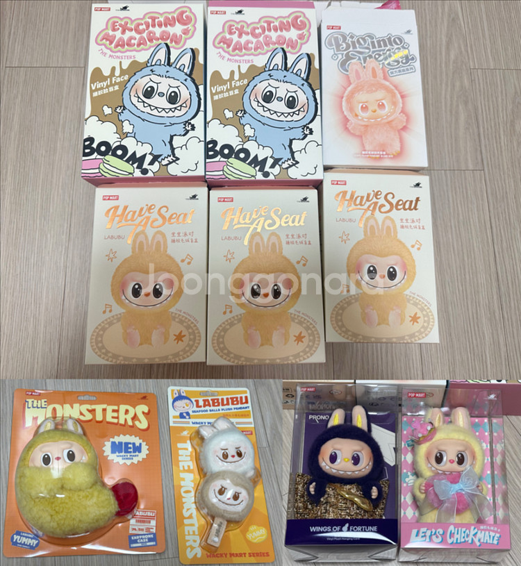 팝마트 정품 라부부 정가! 새우튀김 하이라이트 나랑놀자--0