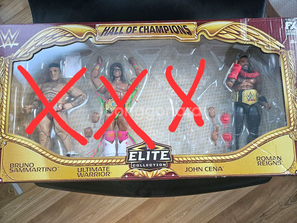 wwe 피규어 판매합니다--1