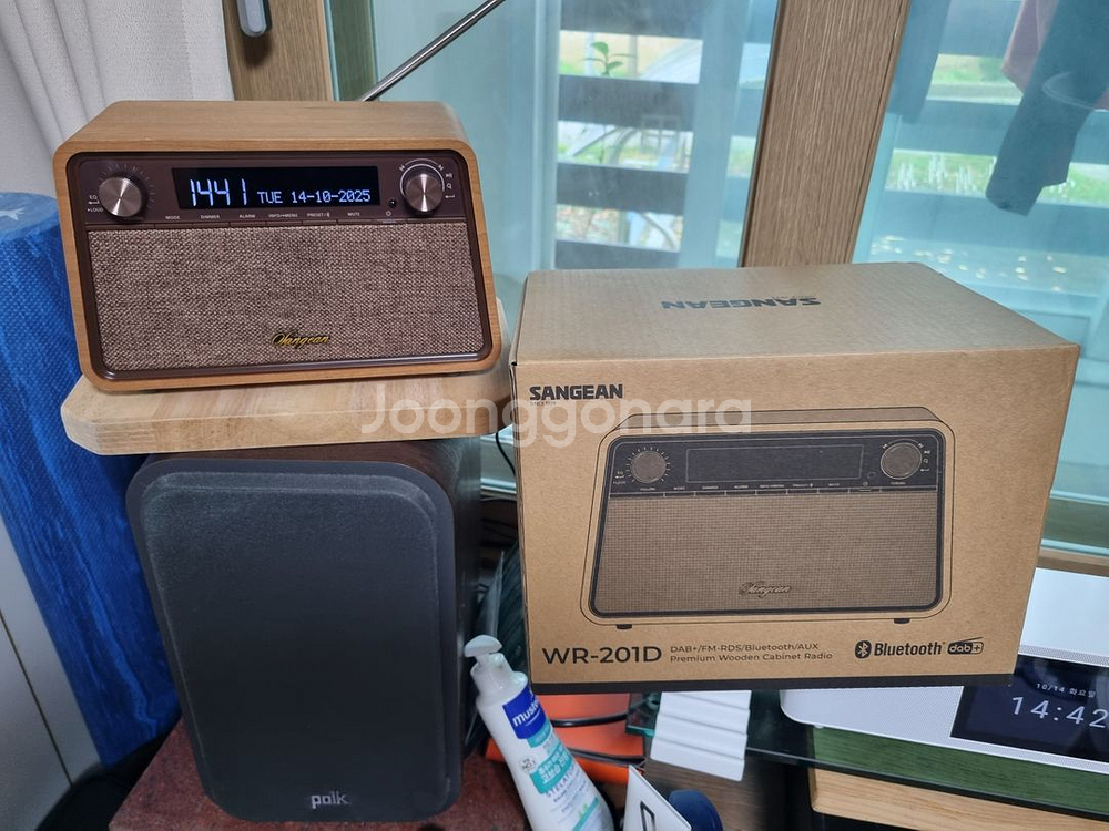 산진 라디오 WR-201D 블루투스--1