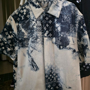 모노그램 데님 셔츠 급처 100사이즈 오늘만