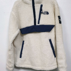 노스페이스 화이트라벨 흰색 플리스 아노락 XS사이즈