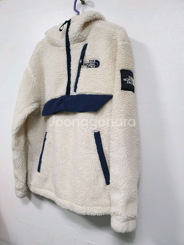 노스페이스 화이트라벨 흰색 플리스 아노락 XS사이즈--1