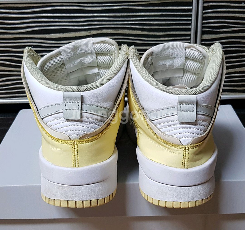 nike 나이키 덩크 하이업 레몬 (시트론 틴트)--5