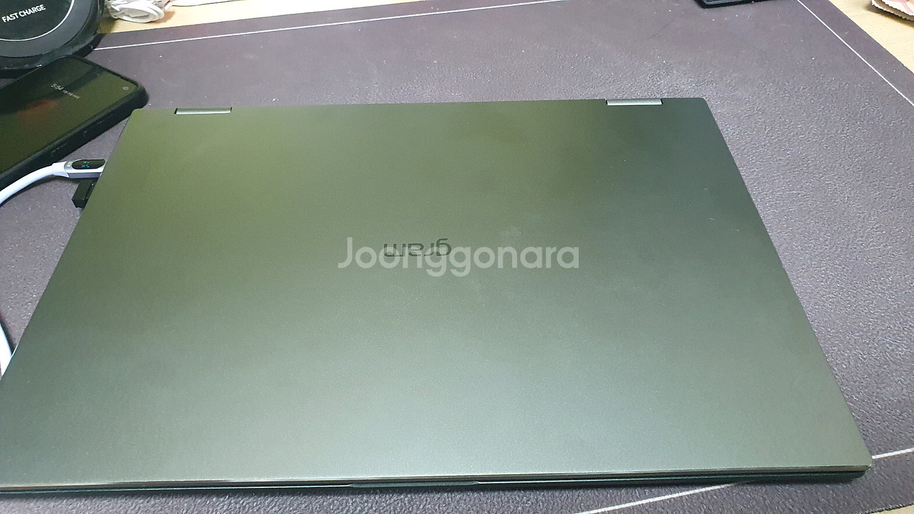 lg 그램 노트북 360.14인치 i5 11세대 배터리90%효율 무기스--5