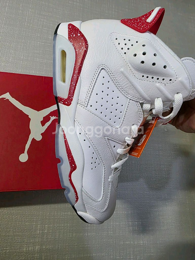 조던6 레트로 유니버시티 레드--1