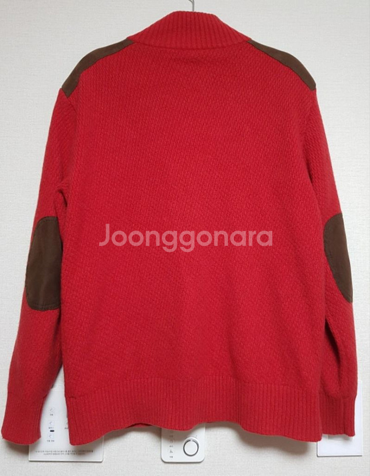 루이까스텔 스웨터 울 니트 집업 쟈켓 95~100--1