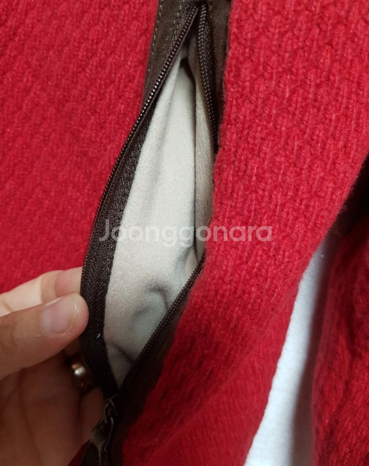 루이까스텔 스웨터 울 니트 집업 쟈켓 95~100--6