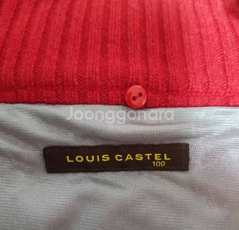 루이까스텔 스웨터 울 니트 집업 쟈켓 95~100--7