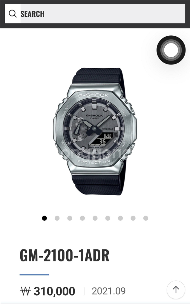 지샥 지얄오크 GM2100 전자시계--6