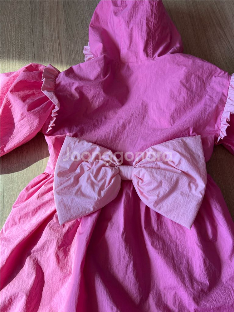 베베베베 리본 바람막이 자켓--1