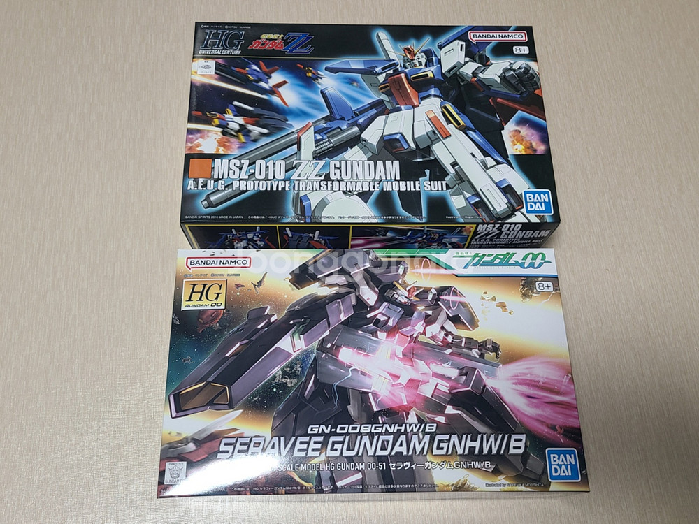 HGUC 더블제타 건담 HG 세라비 건담 GNHW/B 일괄미개봉--0