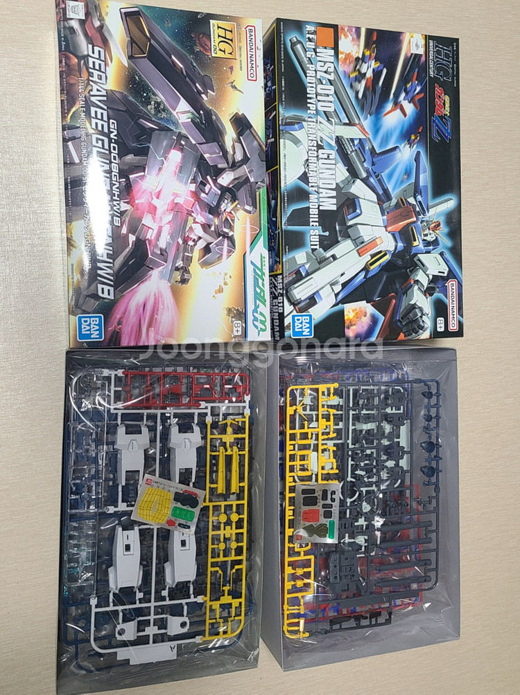 HGUC 더블제타 건담 HG 세라비 건담 GNHW/B 일괄미개봉--1