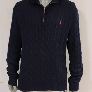 폴로 랄프로렌 신형 꽈배기 니트 집업 L (105추천