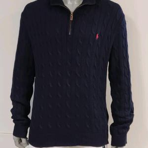 폴로 랄프로렌 신형 꽈배기 니트 집업 L (105추천