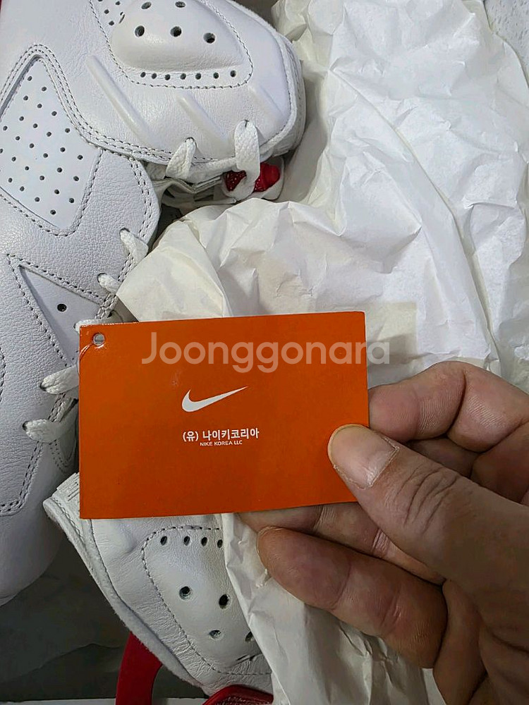 조던6 레트로 유니버시티 레드--7