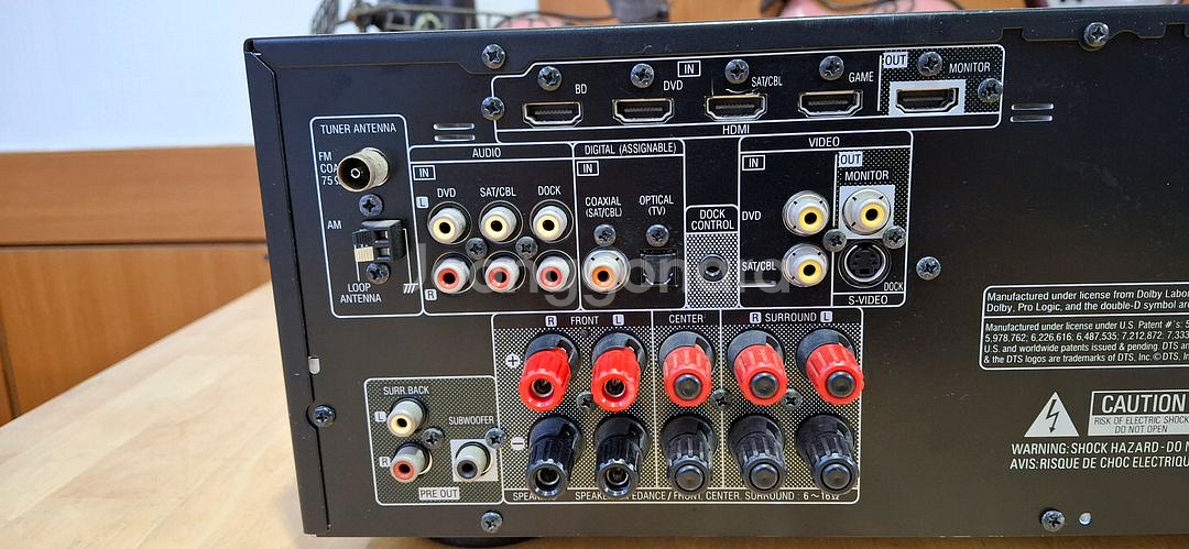 DENON AVR-1312 RECEIVER AMP--6