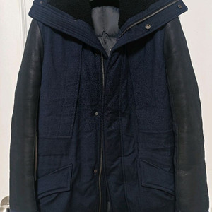 솔리드옴므 우영미 무스탕 패딩 코트 100 덕다운