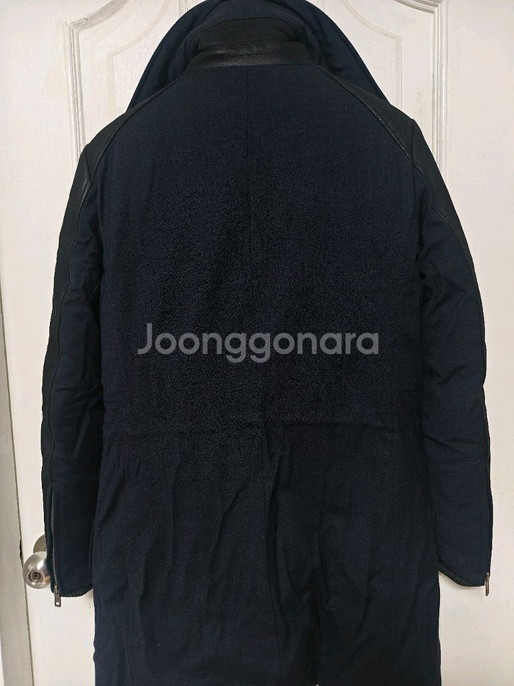 솔리드옴므 우영미 무스탕 패딩 코트 100 덕다운--2