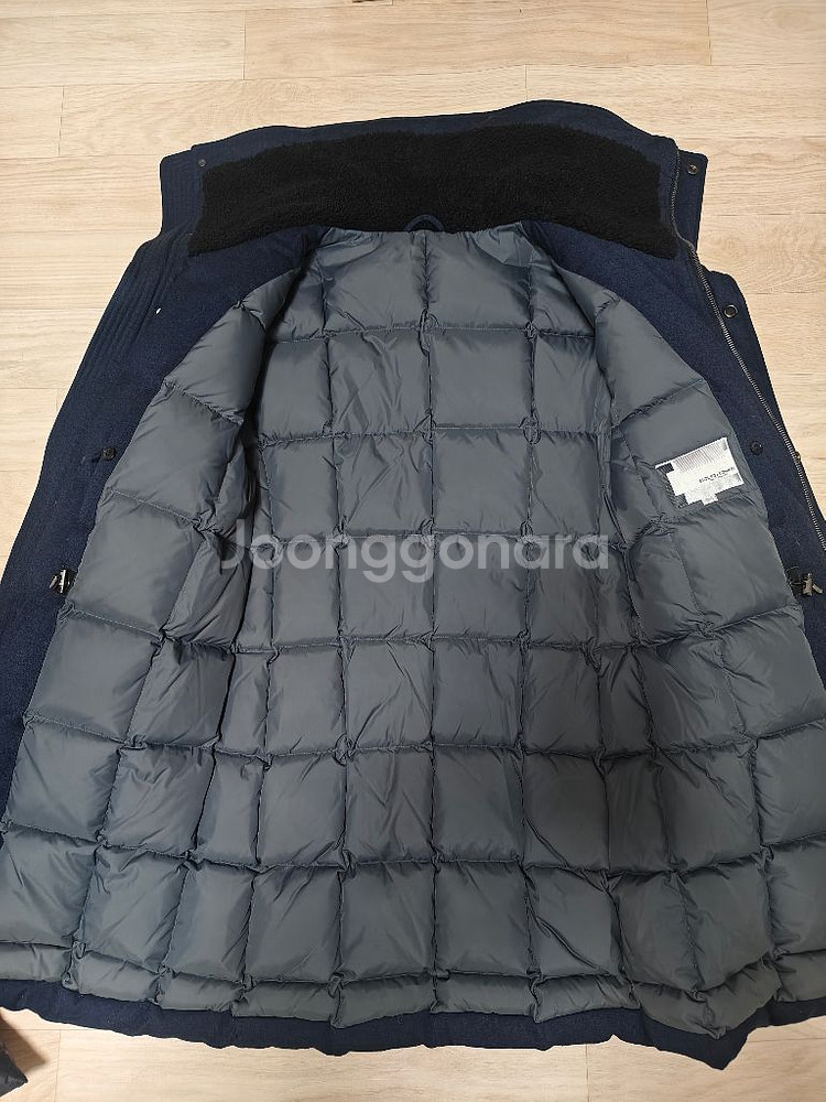 솔리드옴므 우영미 무스탕 패딩 코트 100 덕다운--4