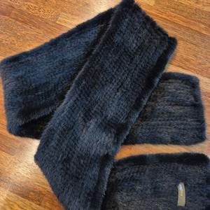 천연밍크 목도리