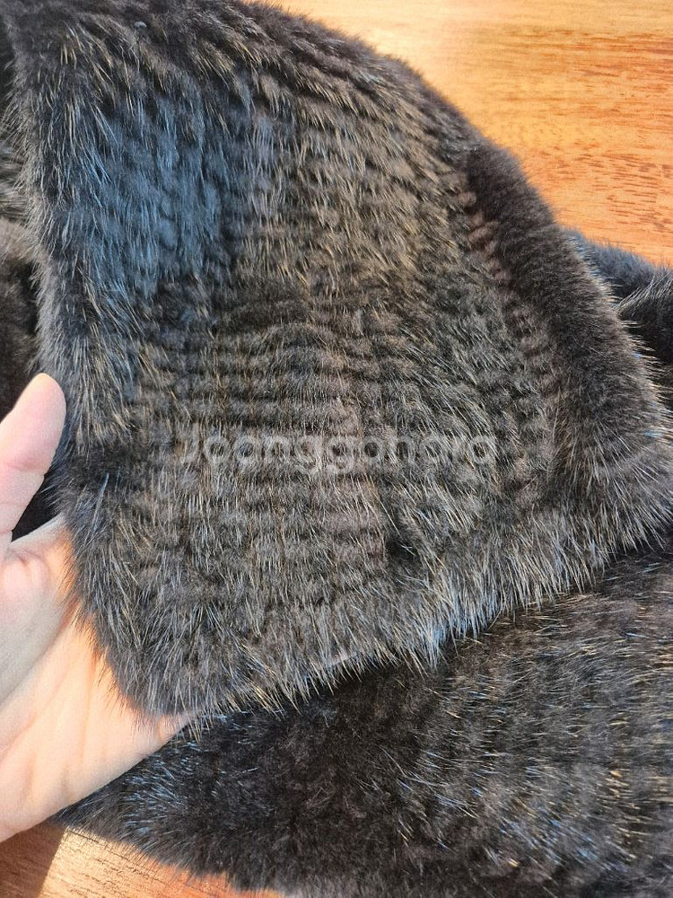 천연밍크 목도리--2