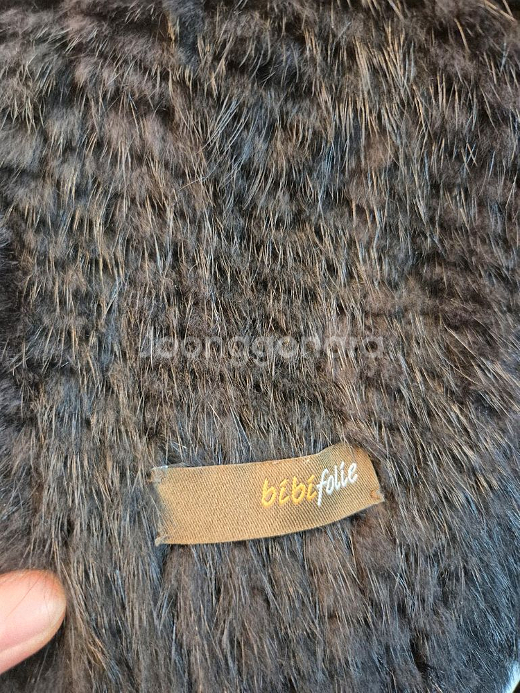 천연밍크 목도리--3