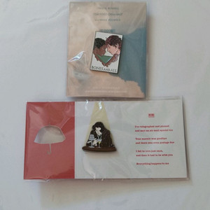 본즈앤올 뱃지 레이니데이인뉴욕 뱃지