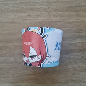 블루아카이브 애니메이트 카페 콜라보 구매 특전 네루 컵홀더
