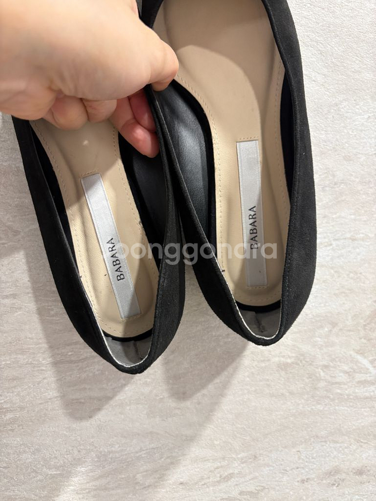 바바라 플랫구두 굽1cm 240사이즈--7