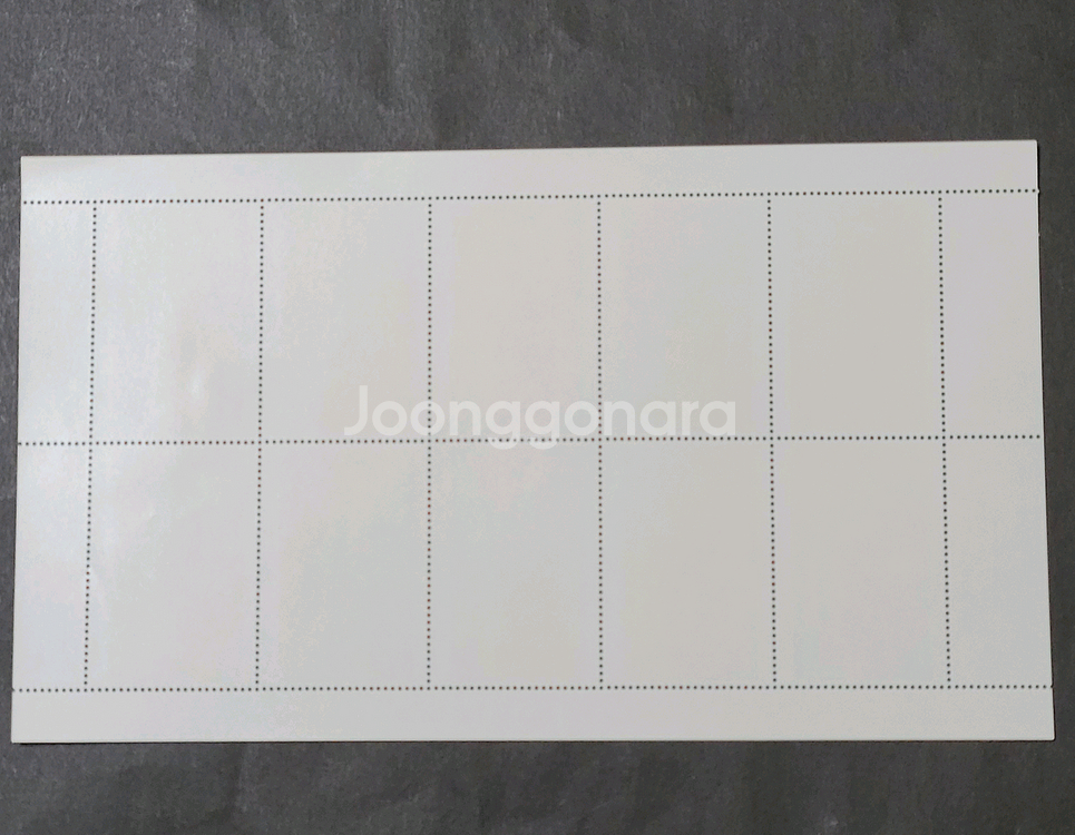 1986년 근대미술시리즈 3집 우표김은호의 춘향도--2