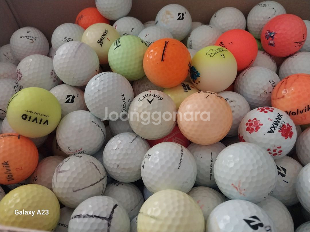 하품 B - 이하 로스트볼 골프볼 골프공--0