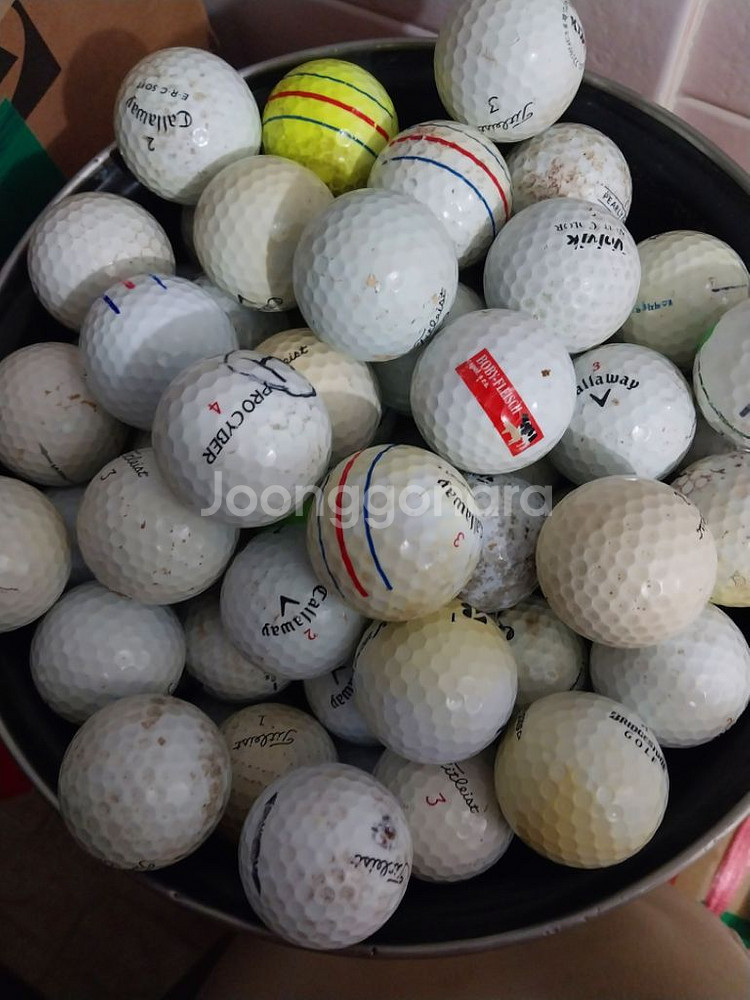 하품 B - 이하 로스트볼 골프볼 골프공--3