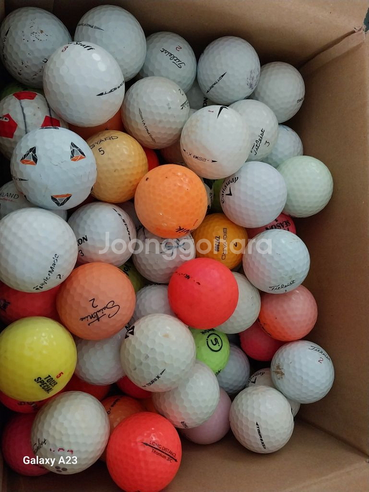 하품 B - 이하 로스트볼 골프볼 골프공--4