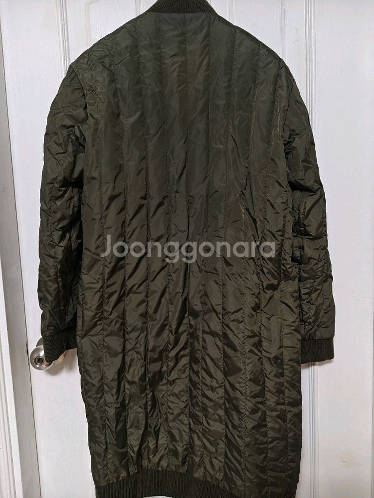 시스템 남성 퀼팅 리버시블 경량 롱패딩 95 ( 95 ~ 슬림100 추천 )--1