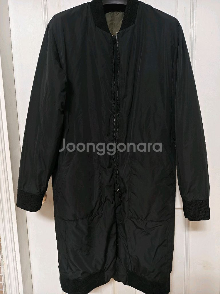 시스템 남성 퀼팅 리버시블 경량 롱패딩 95 ( 95 ~ 슬림100 추천 )--2